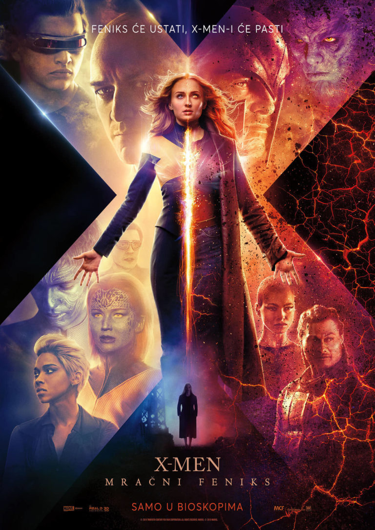 „X-men: Mračni Feniks“ od sutra na repertoaru bioskopa Cineplexx