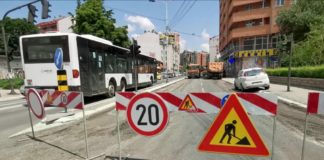 Novi asflat u Ulici 7. juli: Saobraćaj preusmeren u jednu kolovoznu traku Počela rekonstrukcija kolova u Ulici 7. juli; Foto: Grad Niš