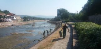 Na tone trave i smeća izvučeno iz Nišave Očišćeno korito Nišave u centru