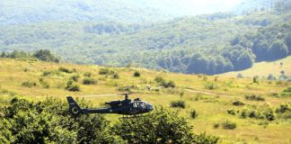 Srušio se helikopter „gazela“ kod Aleksinca Helikopter