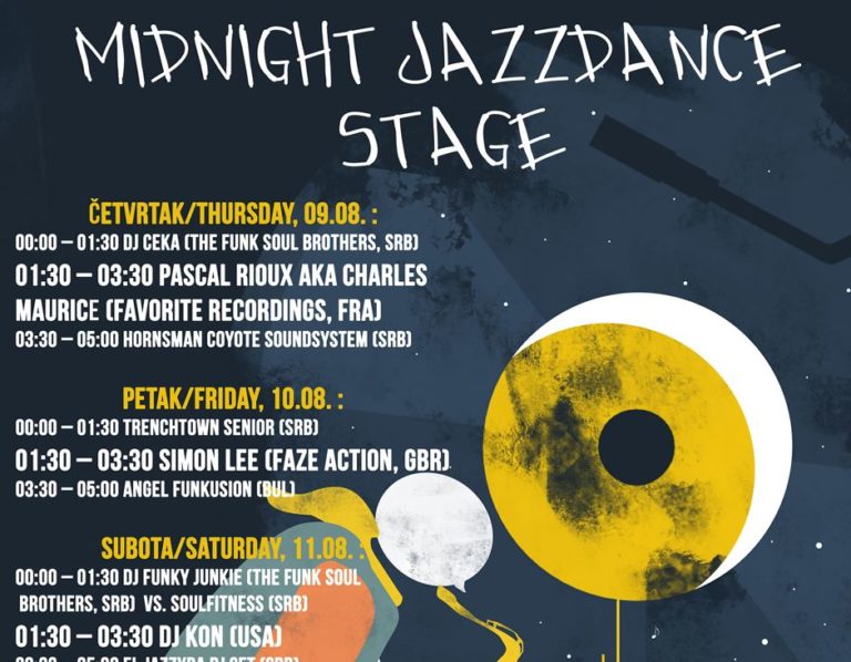 Nagradni konkurs za plakat Nisville Midnight Jazzdance Stage 2019
