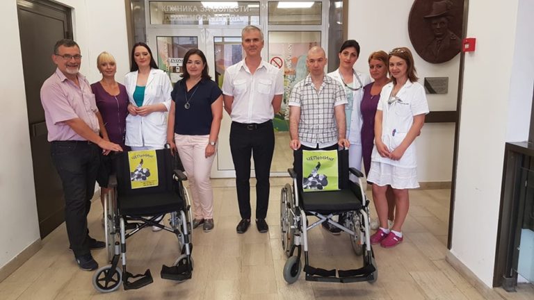 Akcija ČEPENING: Invalidska kolica za ORL Kliniku u Nišu
