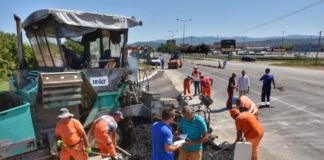 Završava se najveći kružni tok na raskrsnici Bulevara Nikole Tesle i Heroja sa Košara u Nišu Radovi na kržnom toku koji spaja niške bulevare