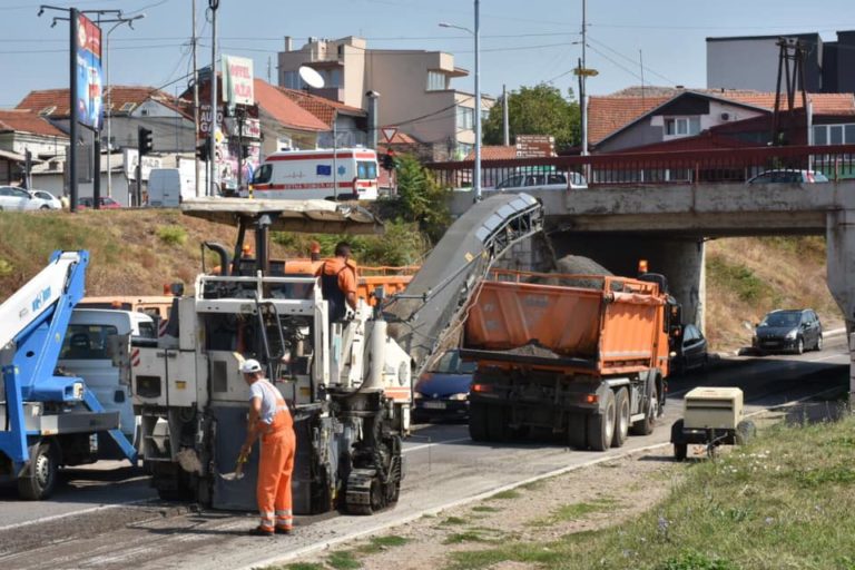 U Jagodin – mala stigle mašine: Uređenje Nišavske i Jadranske ulice