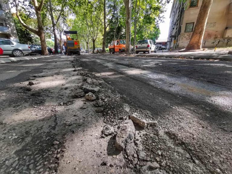 Novi asfalt i proširenje kolovza u Ulici Vojvode Mišića u Nišu