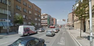 Beleženje saobraćajnih prekršaja kod Ureda od februara Raskrsnica kod "Ureda" u Nišu;