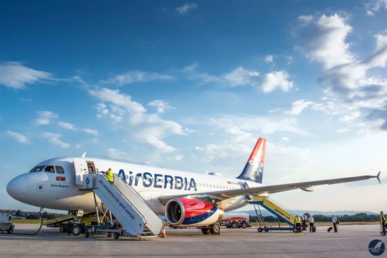 Prvi letovi „Air Serbia“ sa „Morave“ u decembru