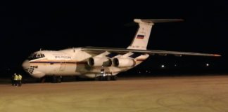 Na niški aerodrom sleteo „Iljušin 76“ sa 12 stručnjaka za gašenje požara Ruski avion "Iljušin" sleteo na niški aerodrom, Foto: Novinari Online