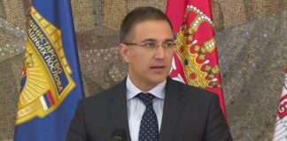 Stefanović: Za otmičarem se traga, potraga neće prestati Nebojša Stefanović