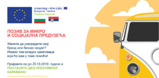 Prilika za mikro i socijalna preduzeća iz Nišavskog okruga da unaprede svoje poslovanje Kreativni karavan