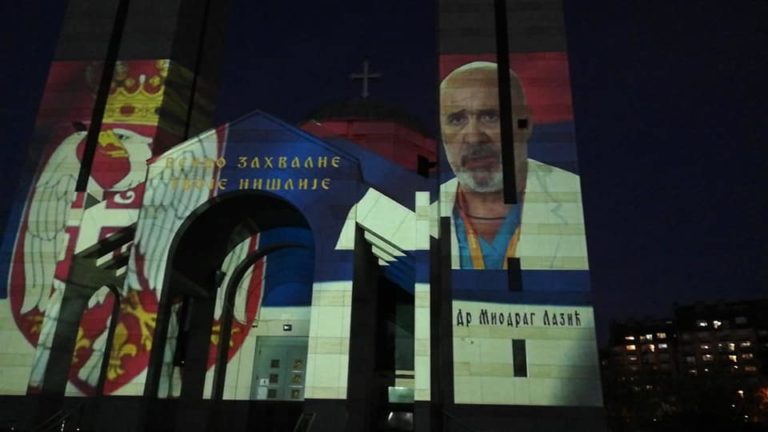 Preminuli dr Miodrag Lazić dobija mural u blizini Kliničkog centra u Nišu