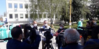 COVID bolnica i u Niškoj Banji: Dezinfikovani Gerontološki centar i Dom zdravlja u Nišu Foto: Dom zdravlja Niš