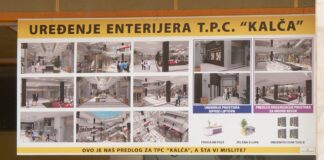 Posle 30 godina uređuje se TC „Kalča“ u Nišu Počelo sređivanje Kalče; Foto: TV Koprenikus