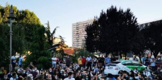 Tokom nereda u Beogradu više od 70 uhapšenih: U Nišu bez incidenata Protest u Nišu; Foto: D. Aleksić