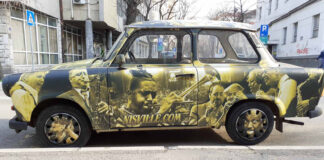 Nišville dobio još jedan auto: Trabant iz 1990. godine brendiran džezerima